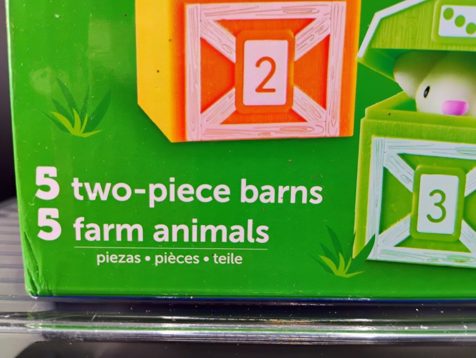 Learning Resources Peekaboo Learning Farm Educational Toy Set