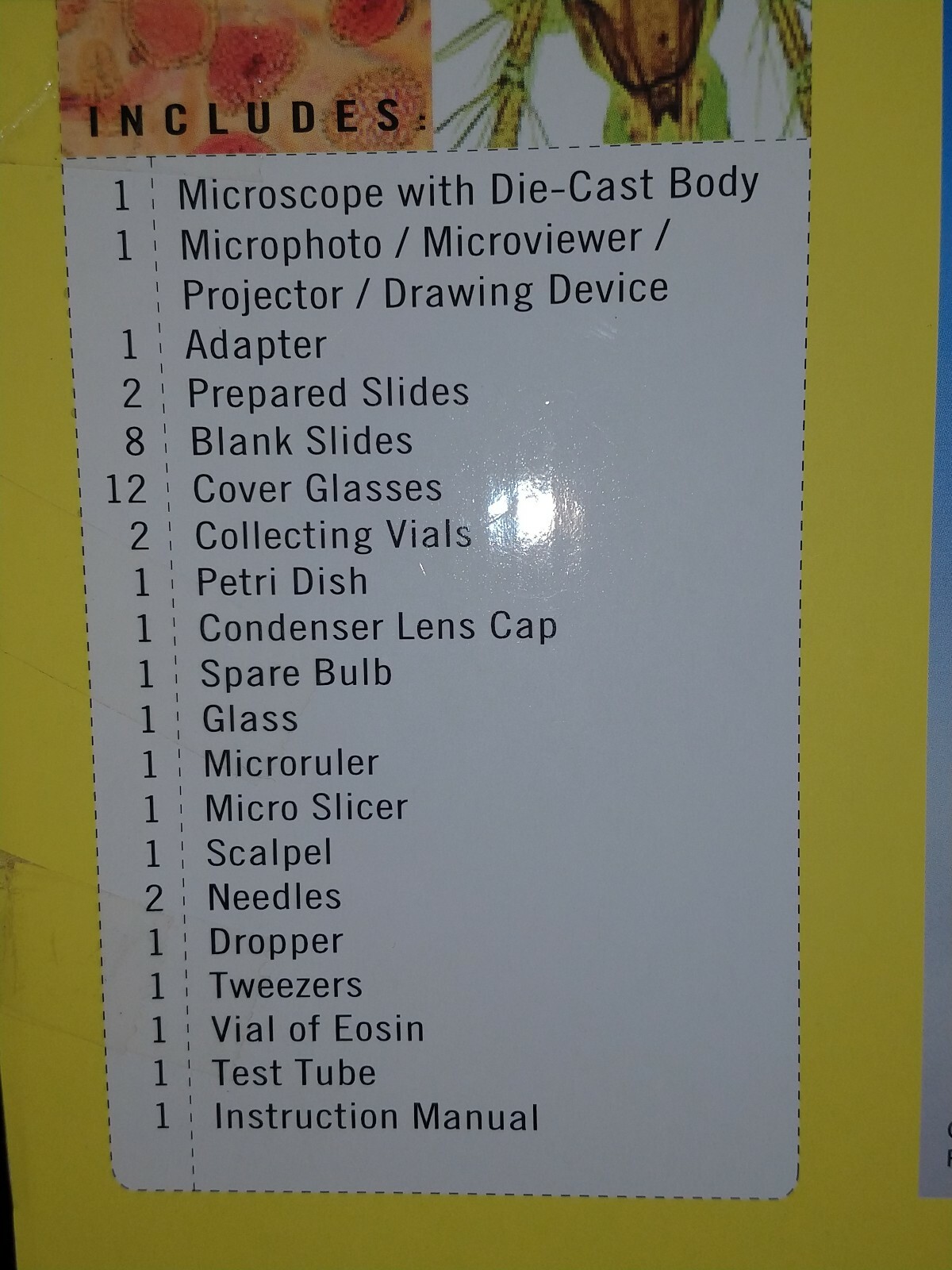 Science Tech Microscope Lab Max 100x-900x Zoom Age 10 and up. Complete
