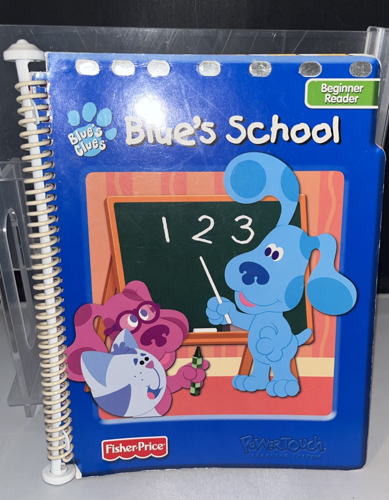 Blue’s Clues Beginner Reader 3-5 Years Blue’s School Fisher-Price 2003 Vintage