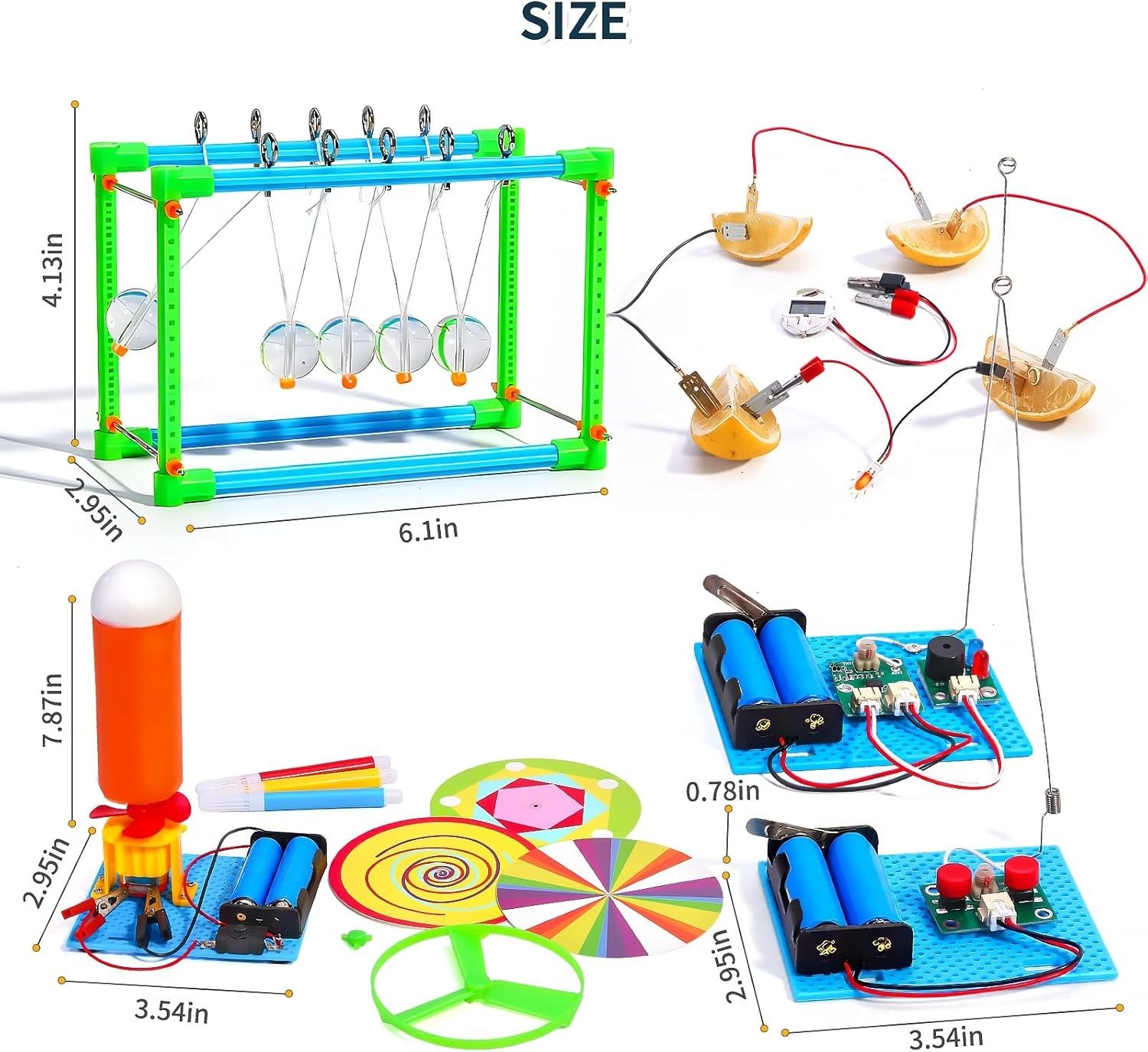 4 Set STEM Science Kits for Kids Age 8-12, 7-in-1 Science Experiments Crafts Pro