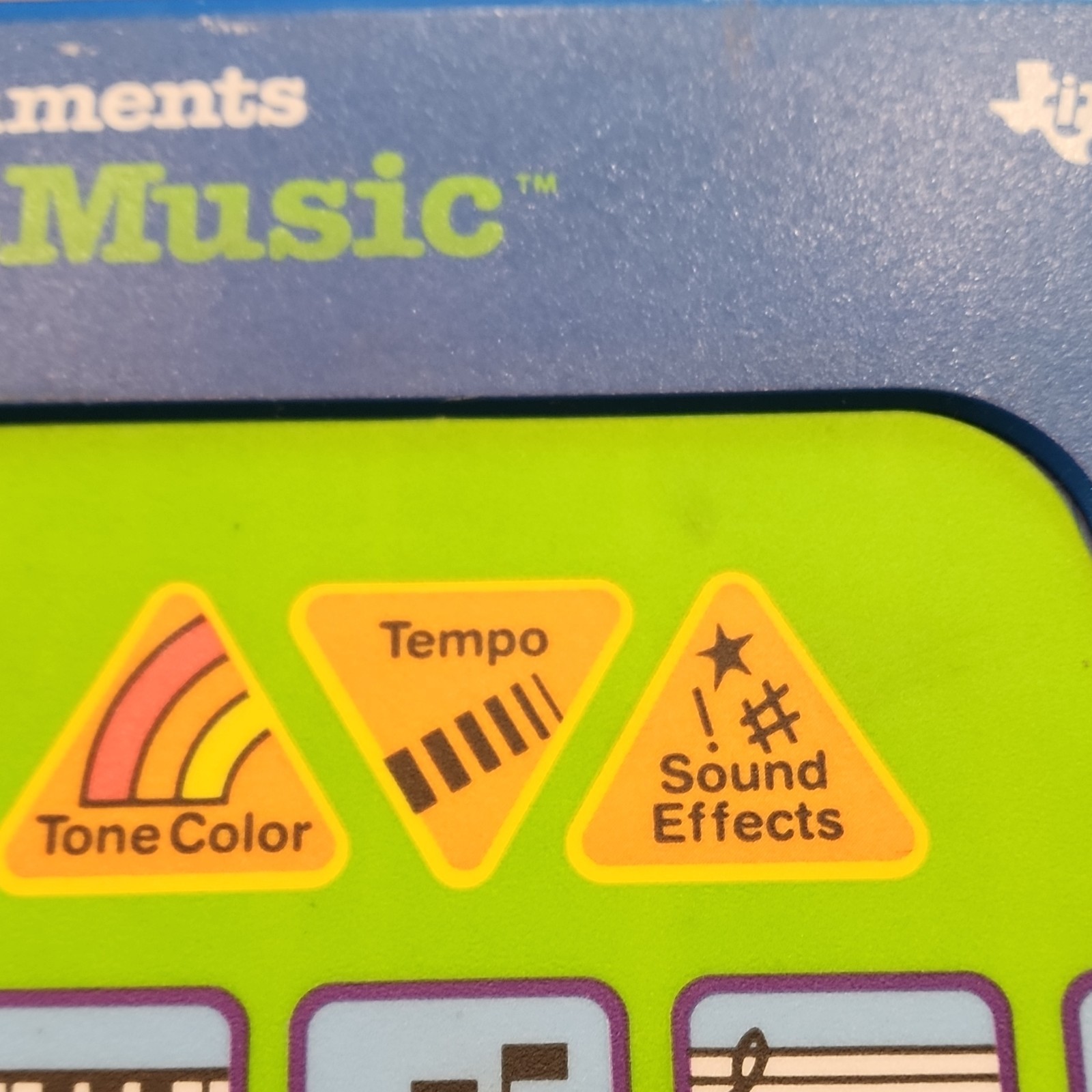 Vintage working Texas Instruments Speak & Music Educational Electronic Toy 1985