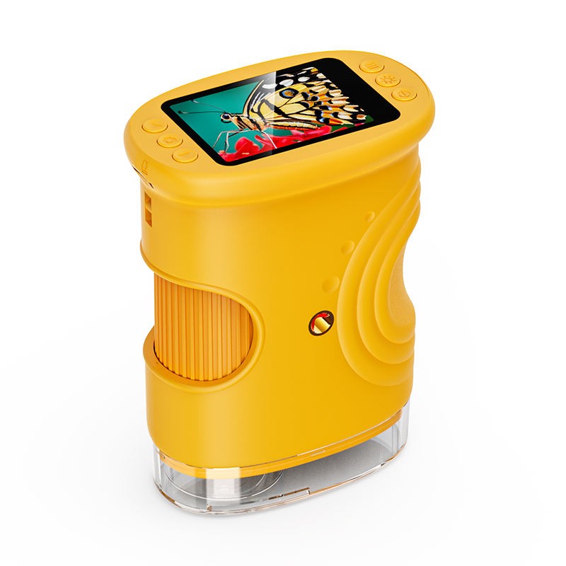1000X Digital Portable Microscope for Kids with 2.0″ IPS Screen Mini Pocket STEM