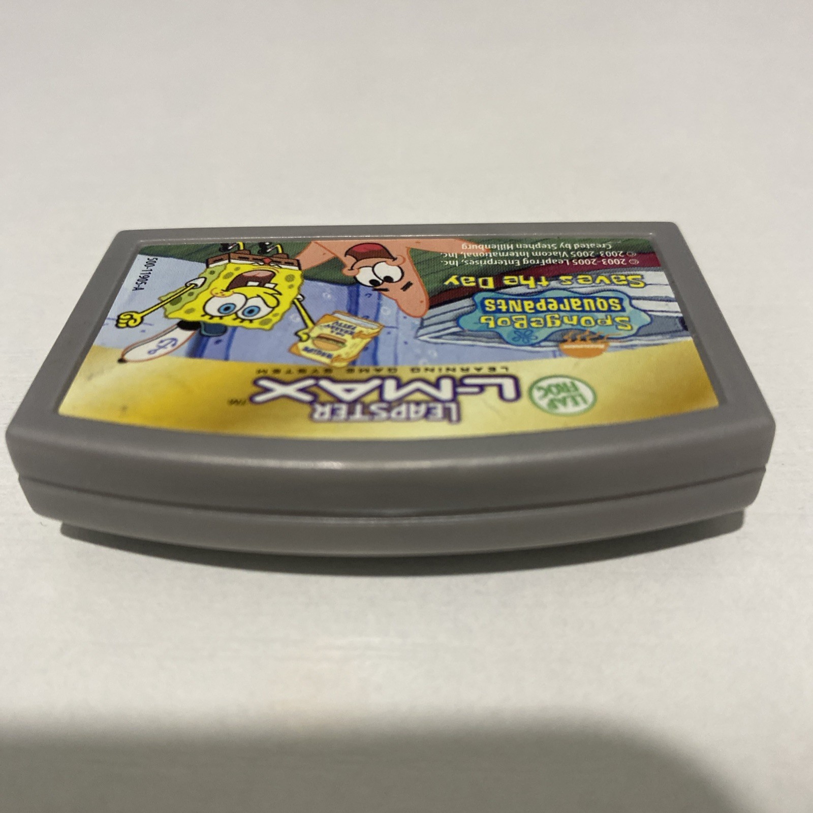 Leapster LeapFrog Learning Games – Spongebob Squarepants Saves the Day 2003