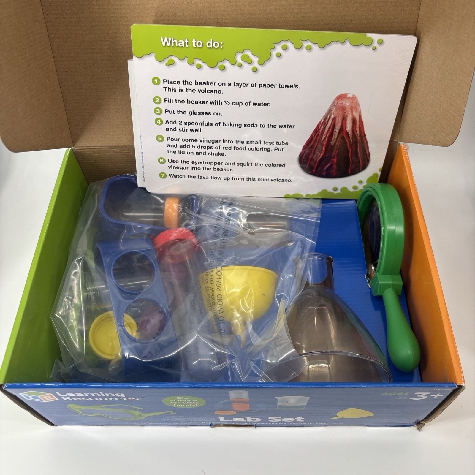 Learning Resources Primary Science Lab Activity Set Preschool STEM Chemistry NEW