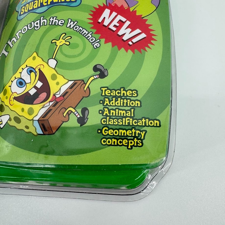 LeapFrog Leapster SpongeBob SquarePants Through the Wormhole Game – NEW/SEALED