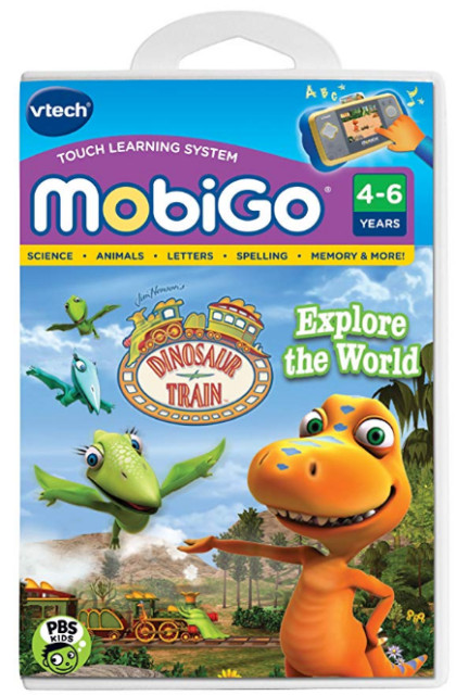 vtech Mobigo Touch Learning Dinosaur Train Explore World 4-6 Years New I Case