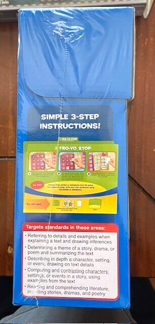 Lakeshore Reading Literature Elementary Folder Games Grades 4-5 AA792