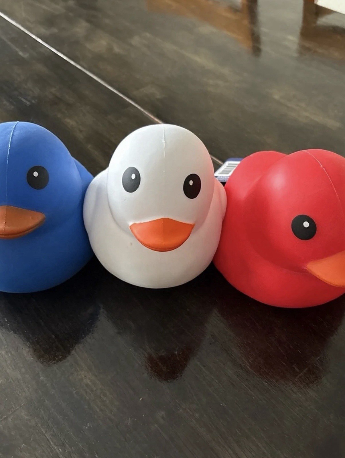 Red White and Blue Sunny Days Duck SET OF 3 – Squishy 4th July Special Release!