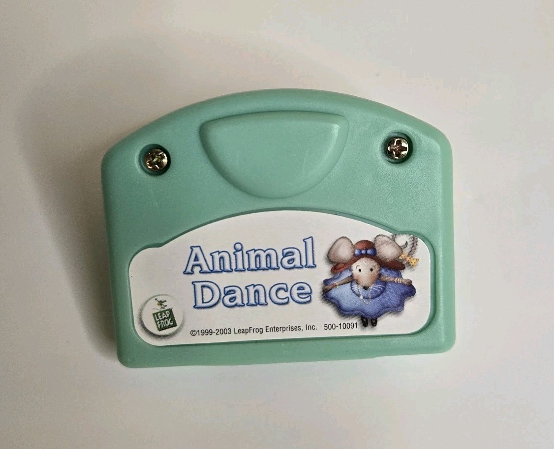 Leap Frog Little Touch LeapPad Animal Dance Book & cartridge Infant Toddler