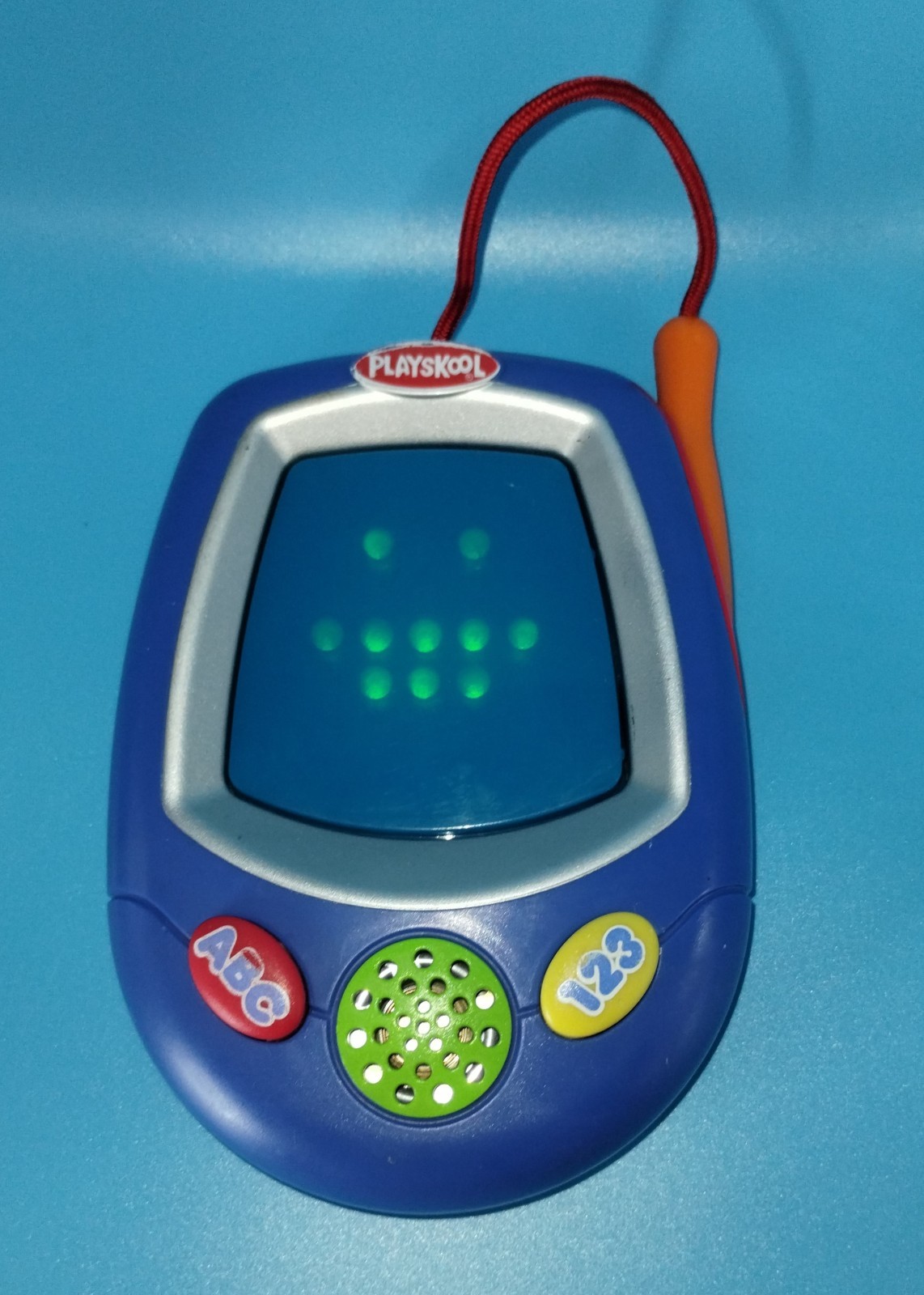 Playskool Magic Screen Palm Learner Tablet Teaches Letters Numbers Tested Works