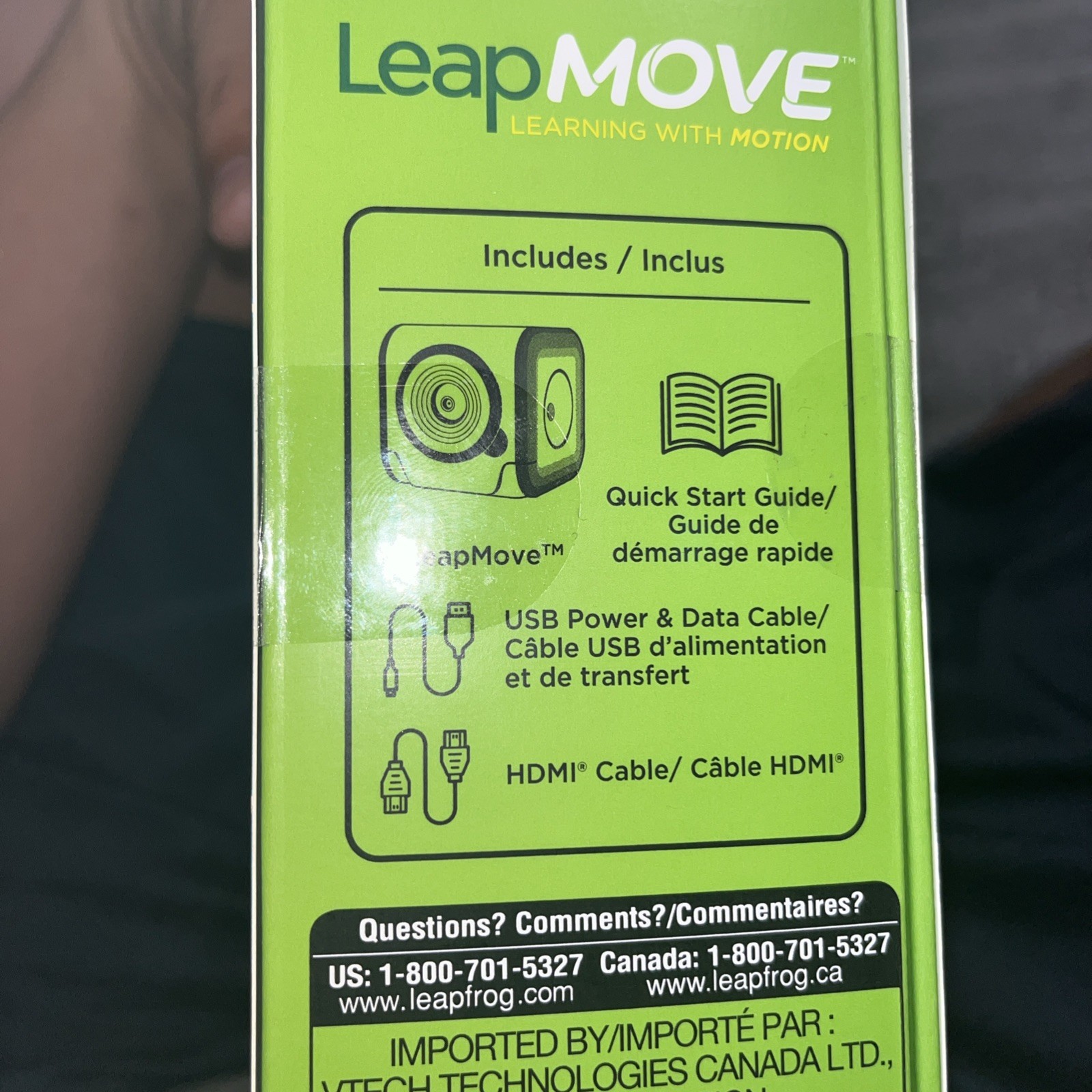 Leap Frog Leap Move Learning With Motion Preloaded Video Game System 25 Games