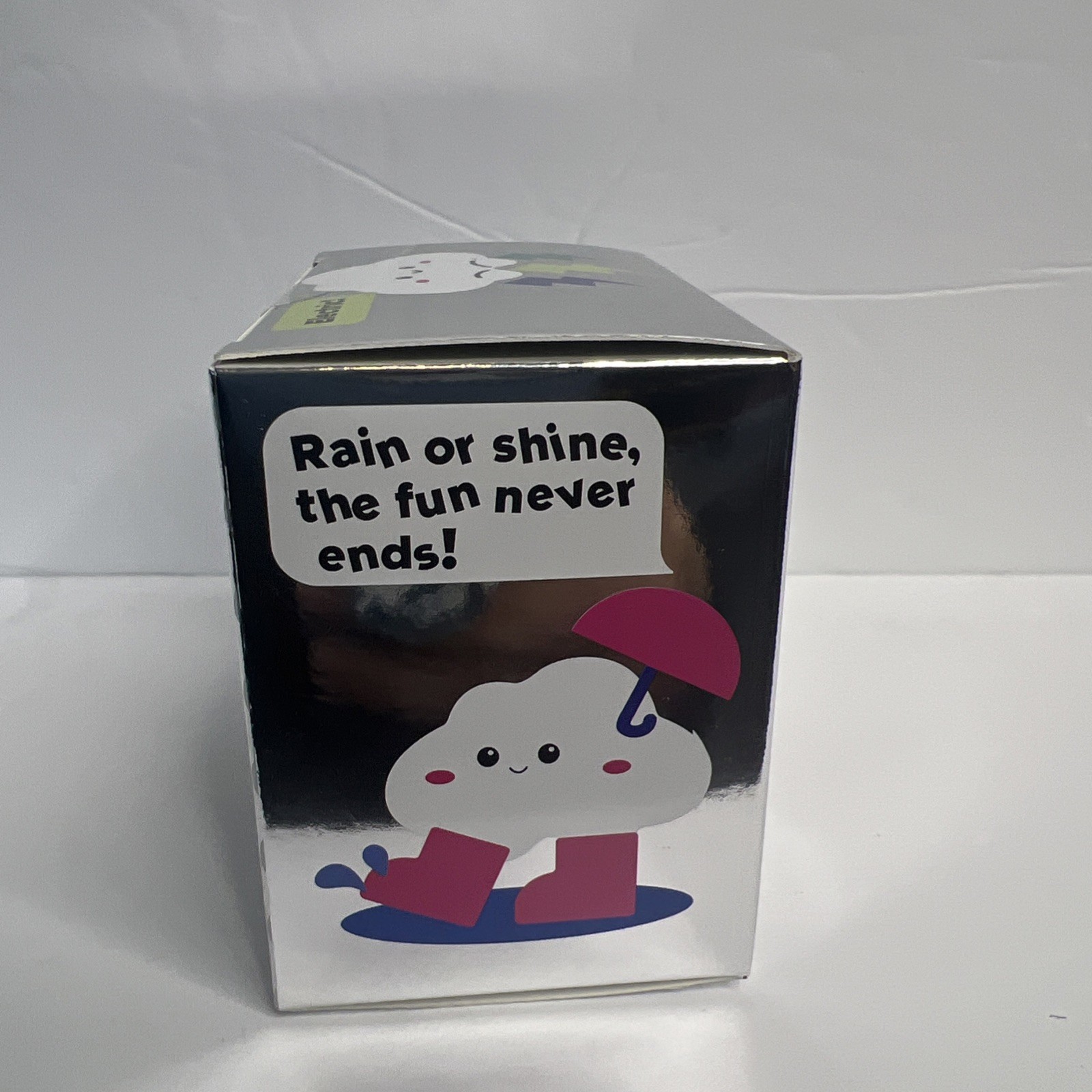NEW J’Adore Glitter Cloud Super Duper Squishy Tactile Squeeze Toy CLEAR