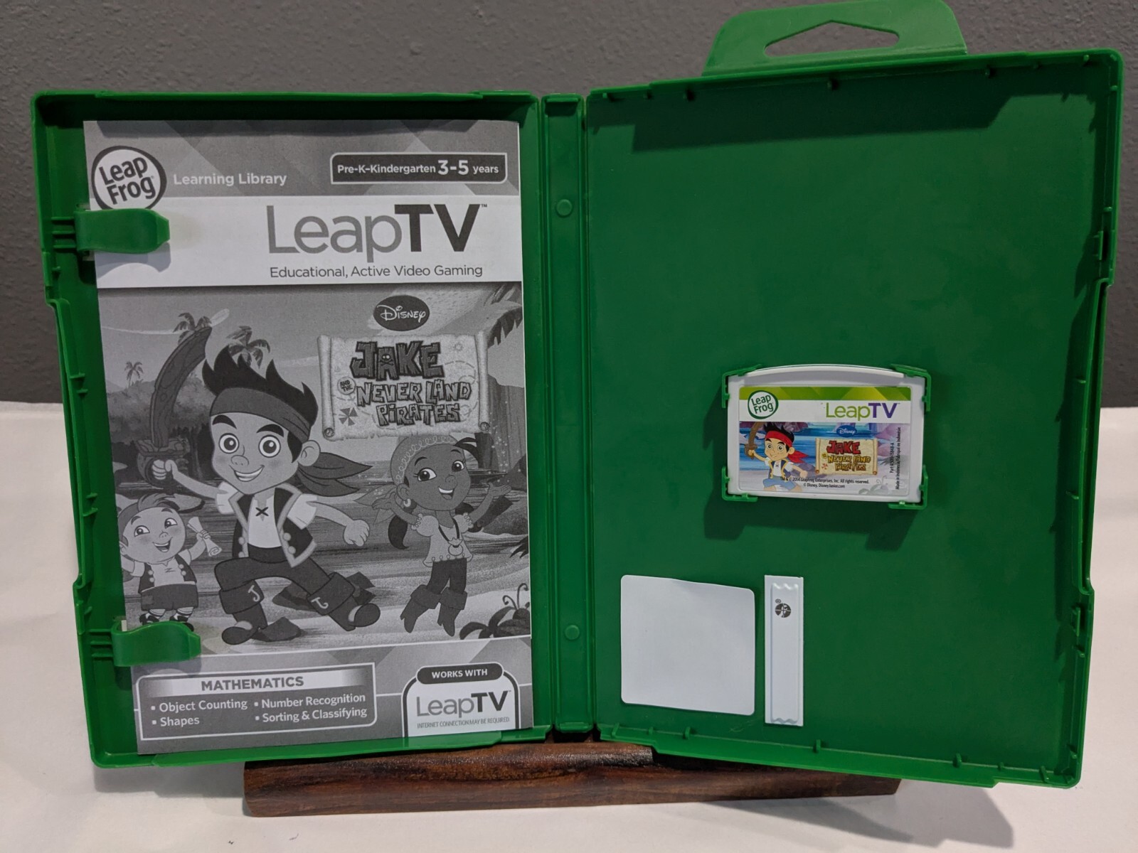 LeapFrog’s LeapTV Video Game Cartridge — DISNEY’S JAKE & THE NEVERLAND PIRATES