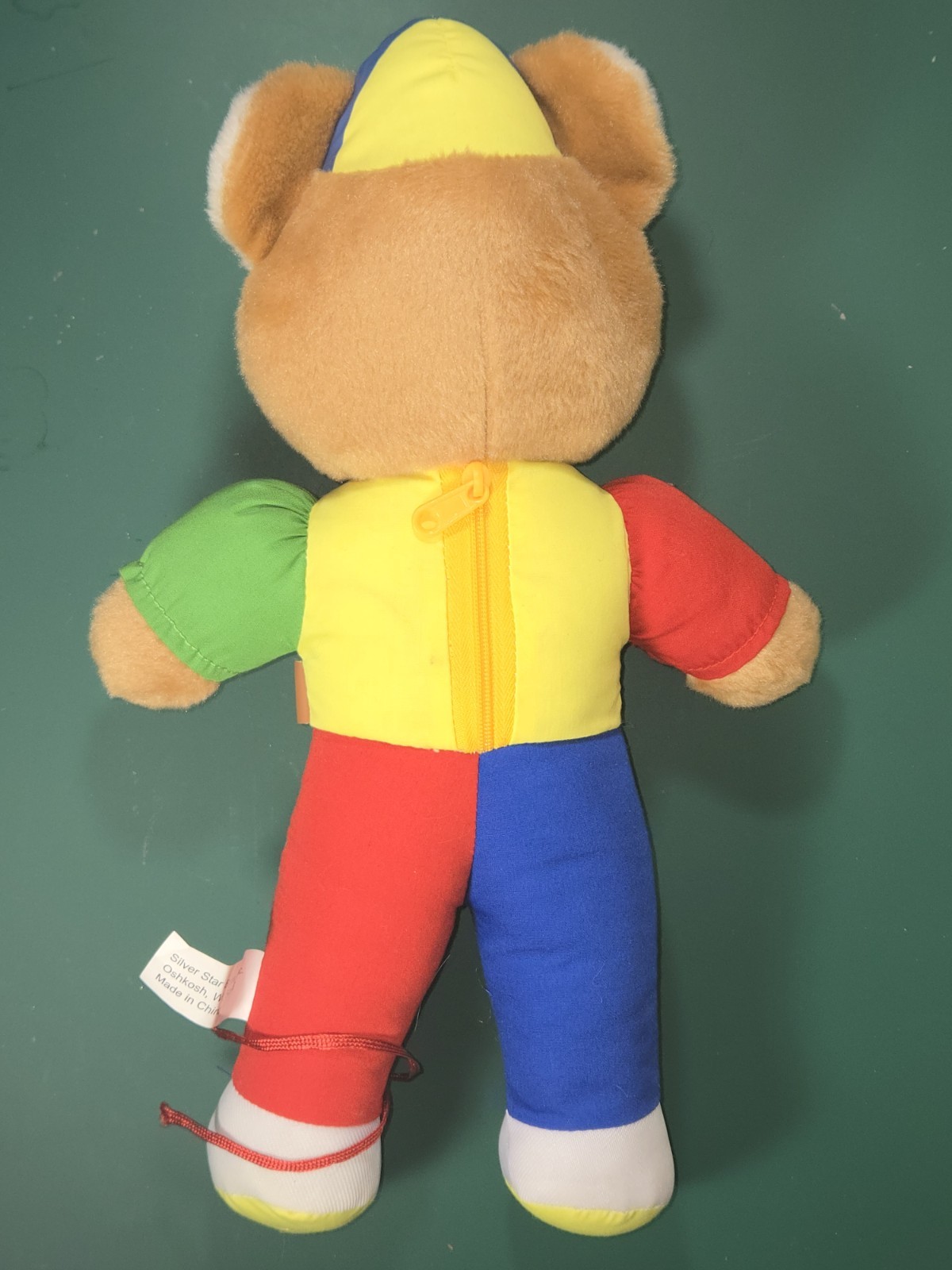 Talking Teaching 12″ Teddy Bear Plush Stuffed Animal Learning Toy Used