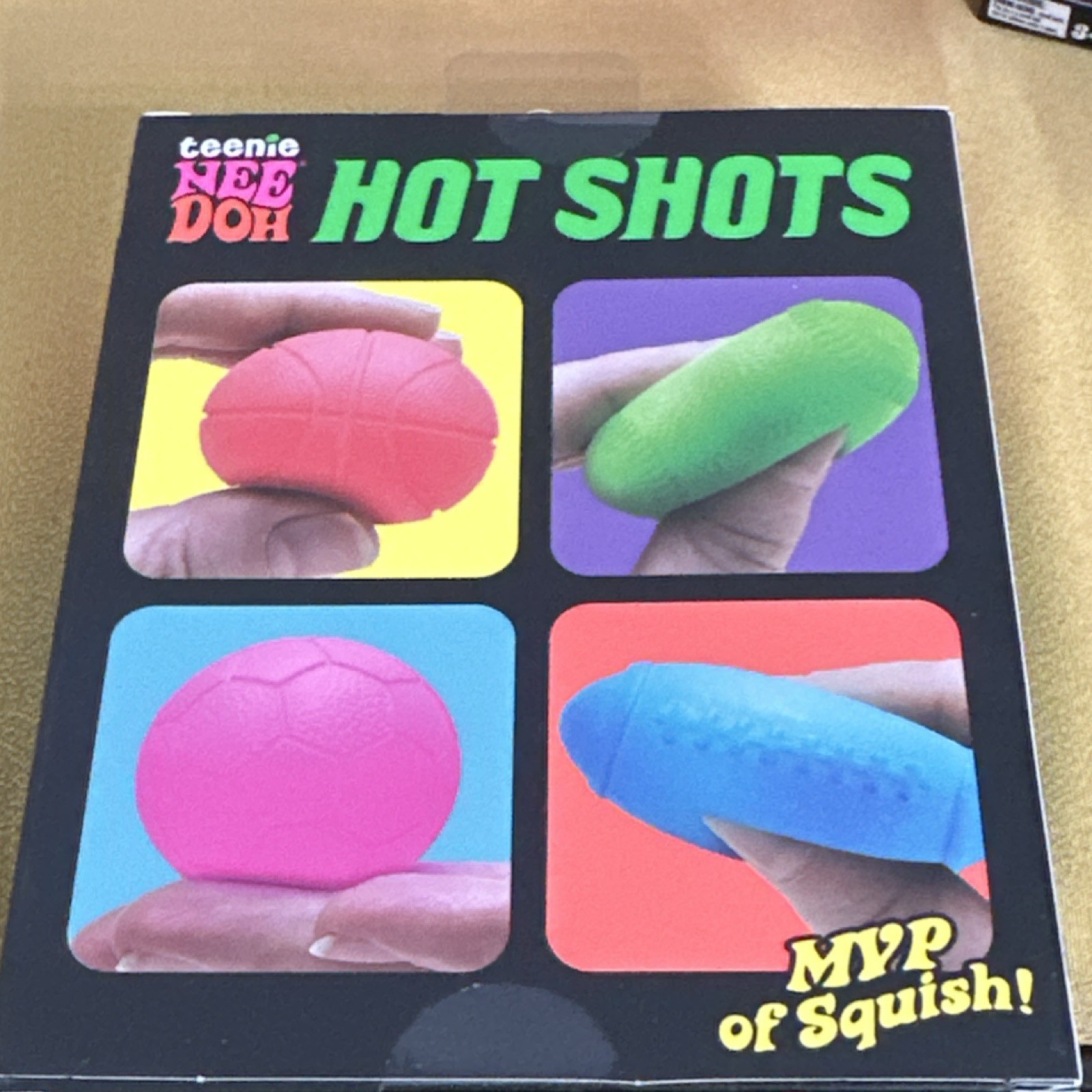 🔥🔥🔥Schylling Nee Doh Hot Shots & Nice Ice Baby Squeeze Toys 25100NAB 25336HY