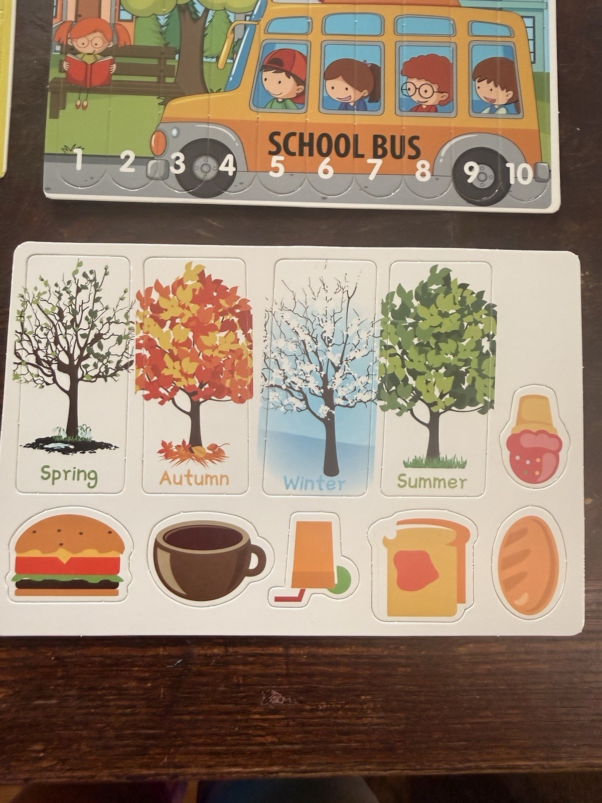 Montessori Preschool Learning Board Set