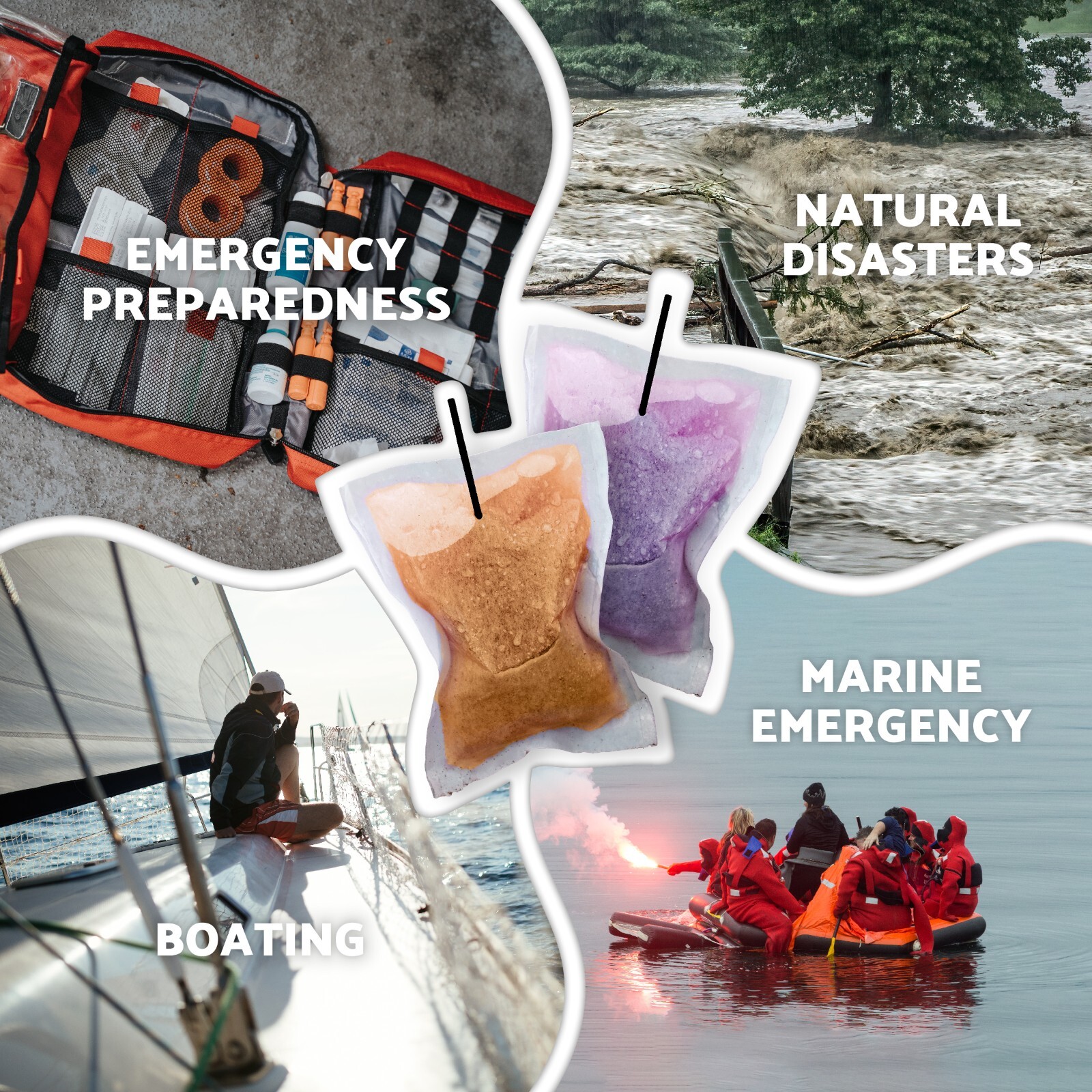 OTS Osmo Combo Pack 1 Seal & 1 Waterdrop – Portable emergency desalination