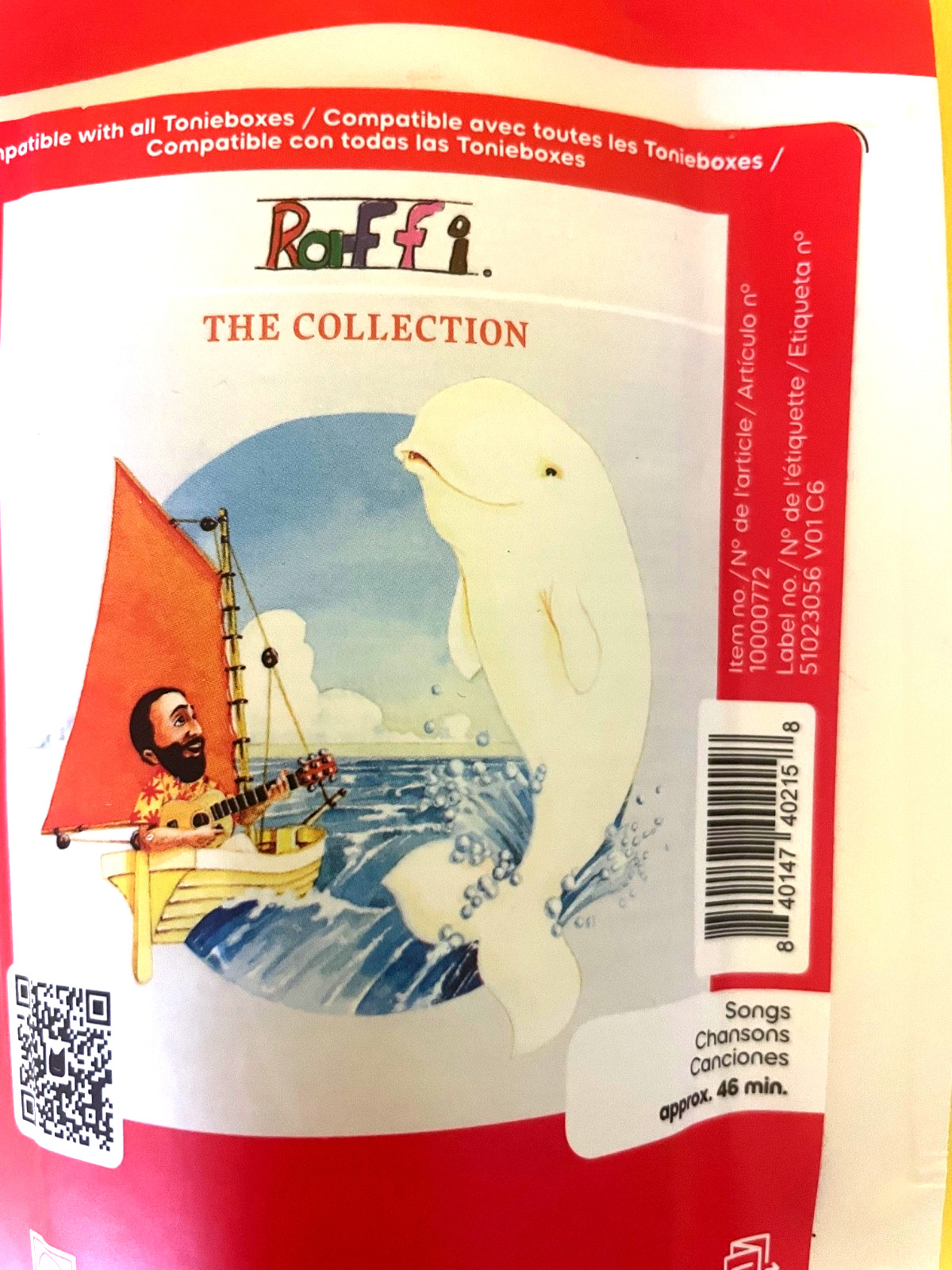 NEW/SEALED) tonies Raffi (SOLD OUT)