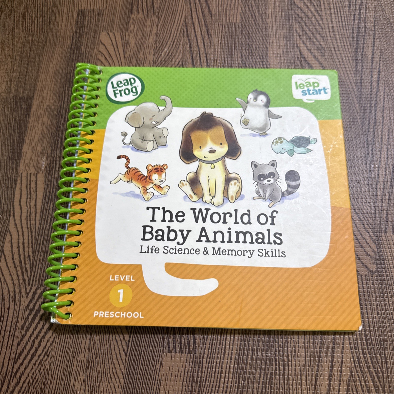 LeapFrog Leap Start Preschool book — THE WORLD OF BABY ANIMALS