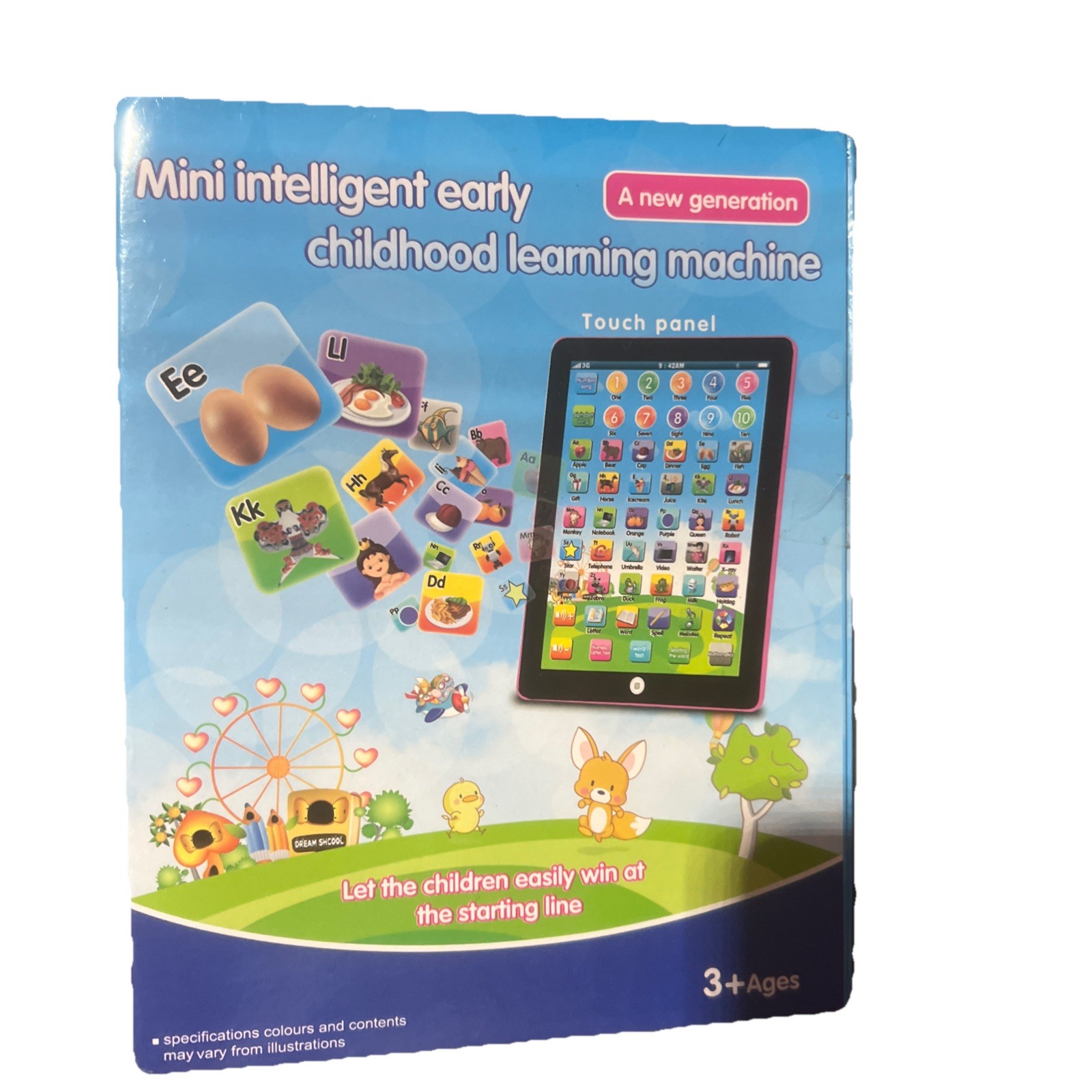 Mini Intelligent Early Kids 3+ Childrens Childhood Learning Machine Tablet