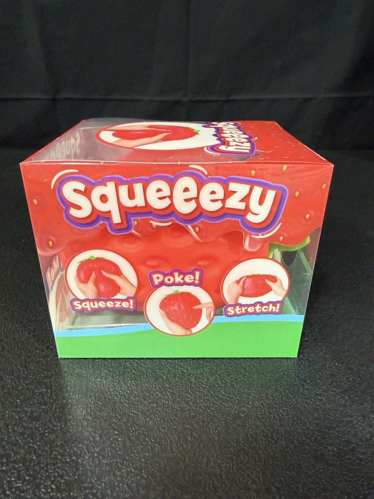 Sunny Days Jumbo Squeeezy Strawberry 🍓 Squishy Toy Stress Relief Sensory Fun