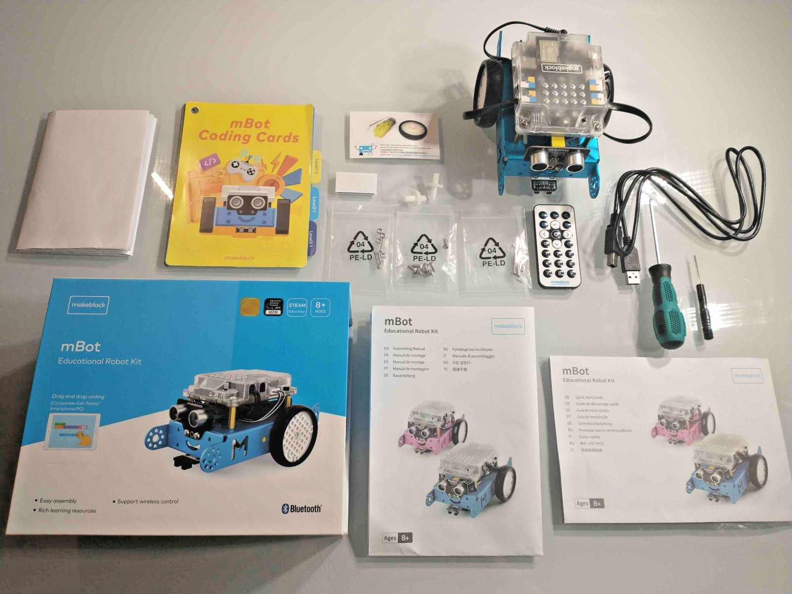 Makeblock mBot V1.2 P1050017 Bluetooth Coding Robot Kit Fully Assembled STEM