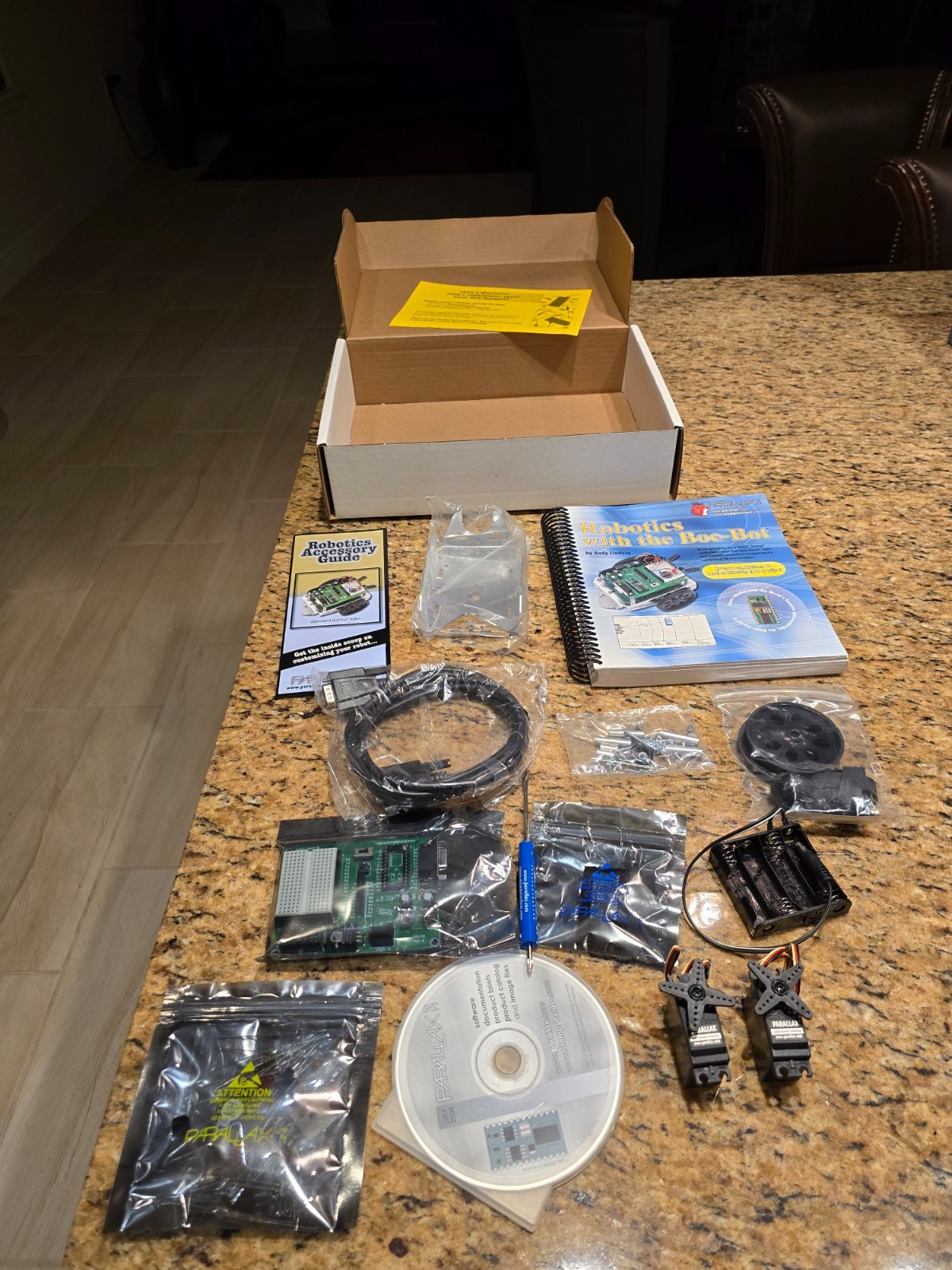 Parallax Boe-Bot Robot Kit # 28132