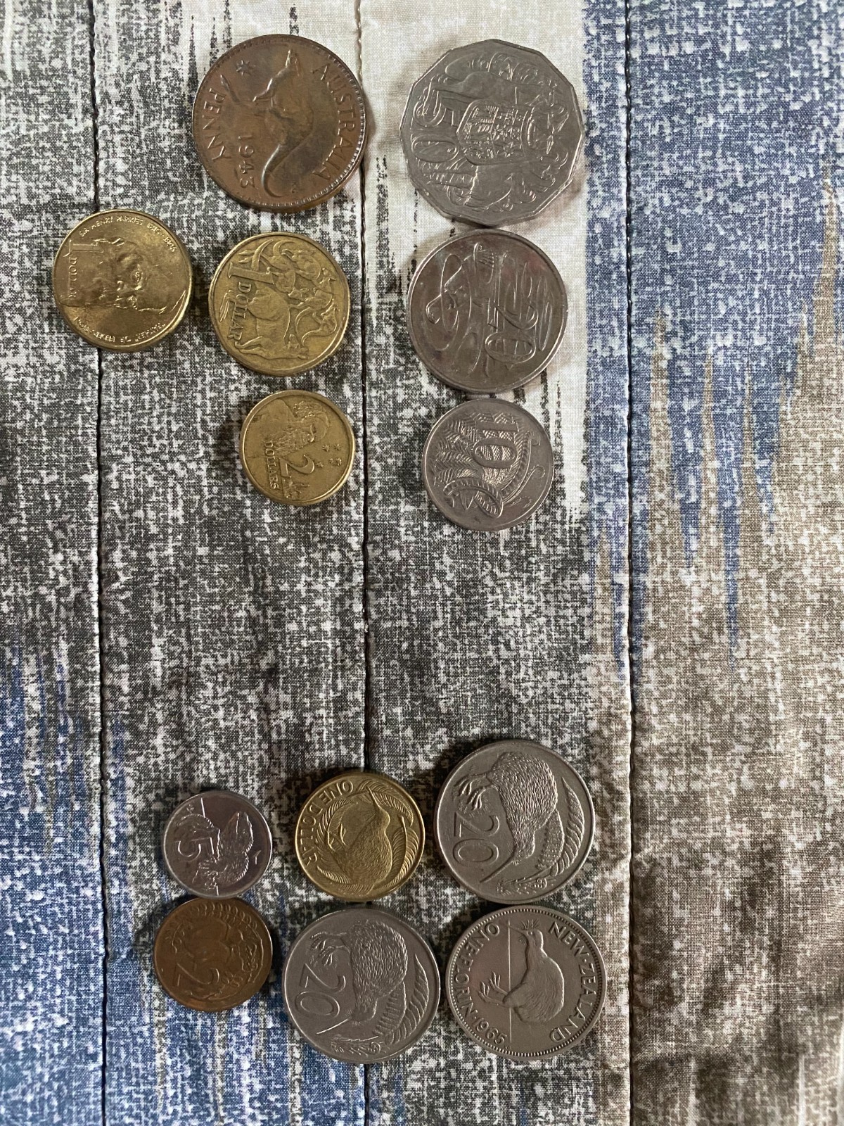 Australia & NZ Class Set-Coins,Flag,Tie, Musk Life Savers-NEW SPECIAL PRICE