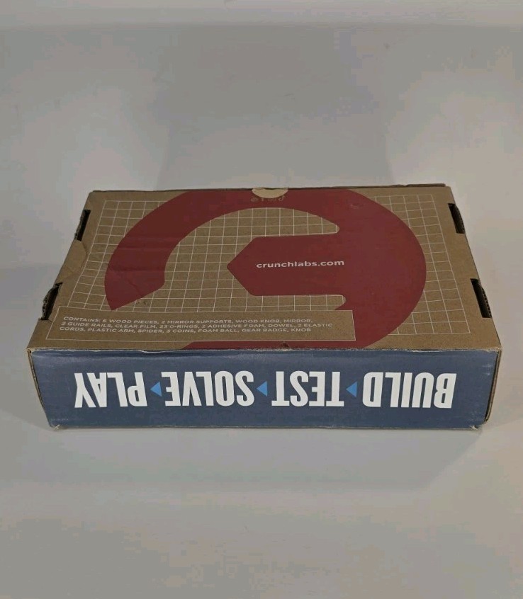 CrunchLabs Mirror Bank Build Box by Mark Rober – Open Box