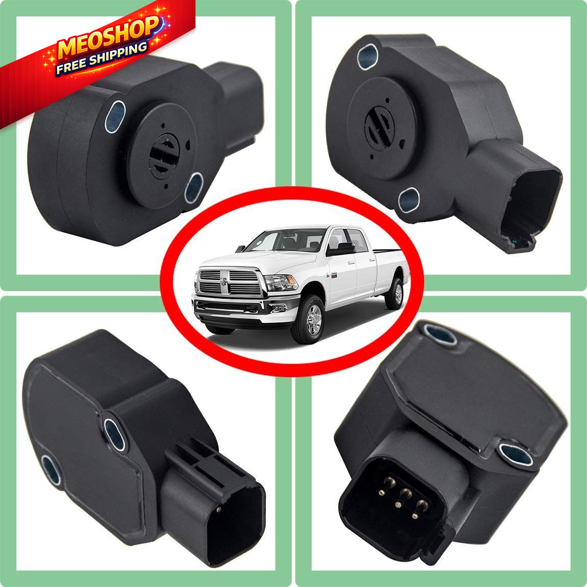 3970085 Throttle Position Sensor TPS APPS,Fit for 1998-2004 Dodge Ram 2500…