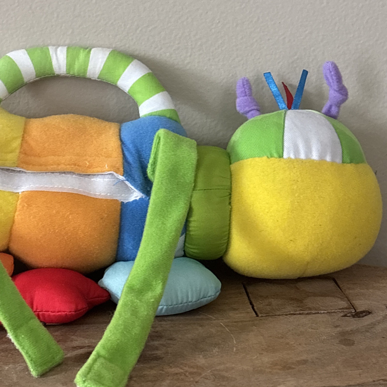 LeapFrog Baby Musical Counting Pal Sensory 14″ Caterpillar Play Tested Works