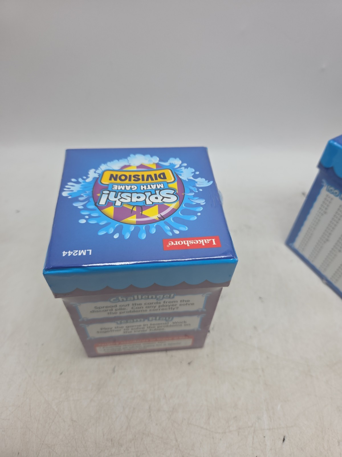 Lakeshore LM243-244 Splash Math Game Multiplication & Division Grades 3-5 Sealed