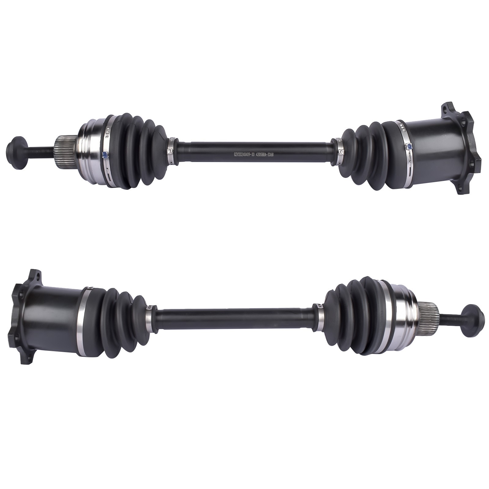 2Pcs Front Axle Shafts Replacement for Audi Q5 S7 4G Quattro 2.0L 3.0L 2009-2018