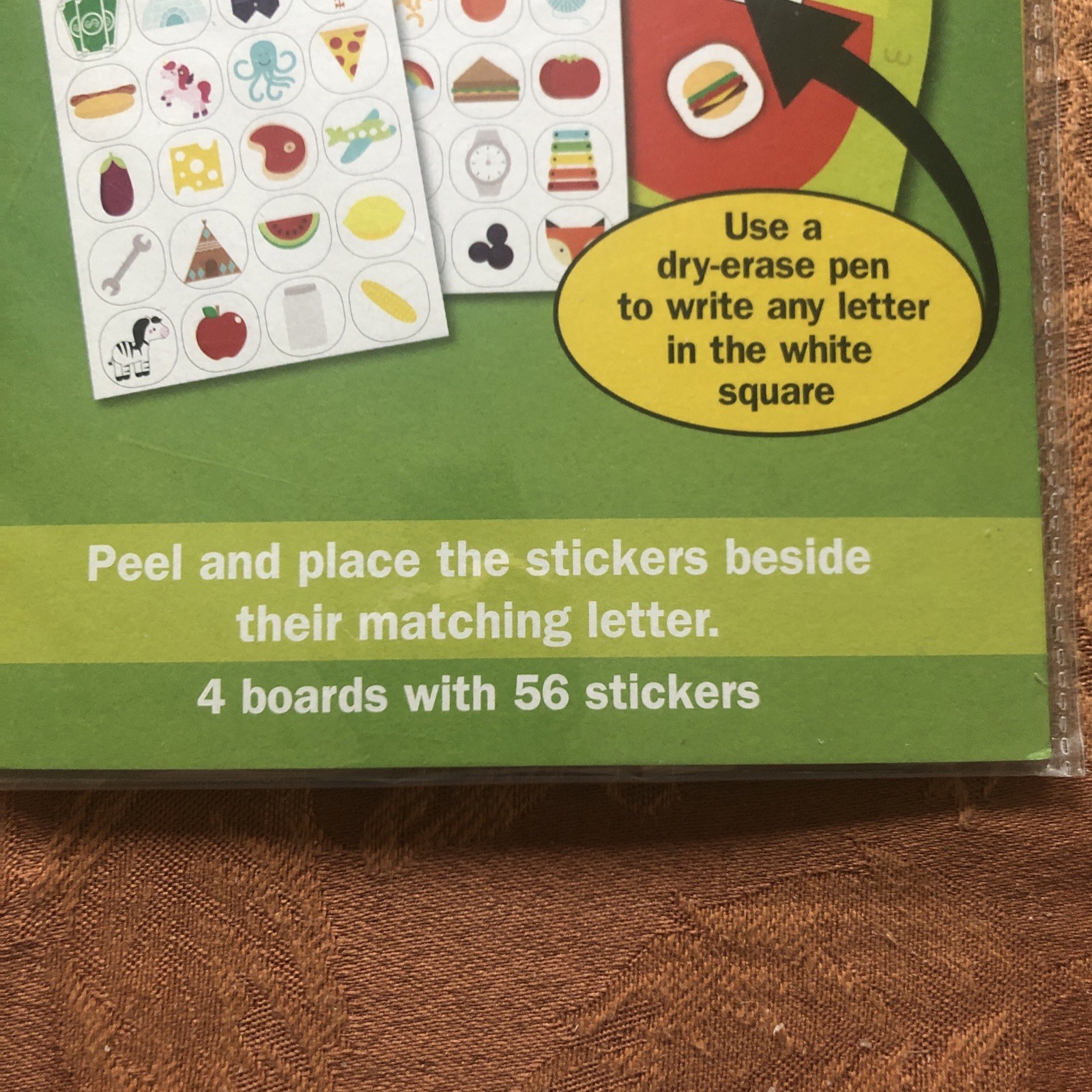 Teaching Tree – Feed The Monster Alphabet Game 4 Pack – New – Free Shipping