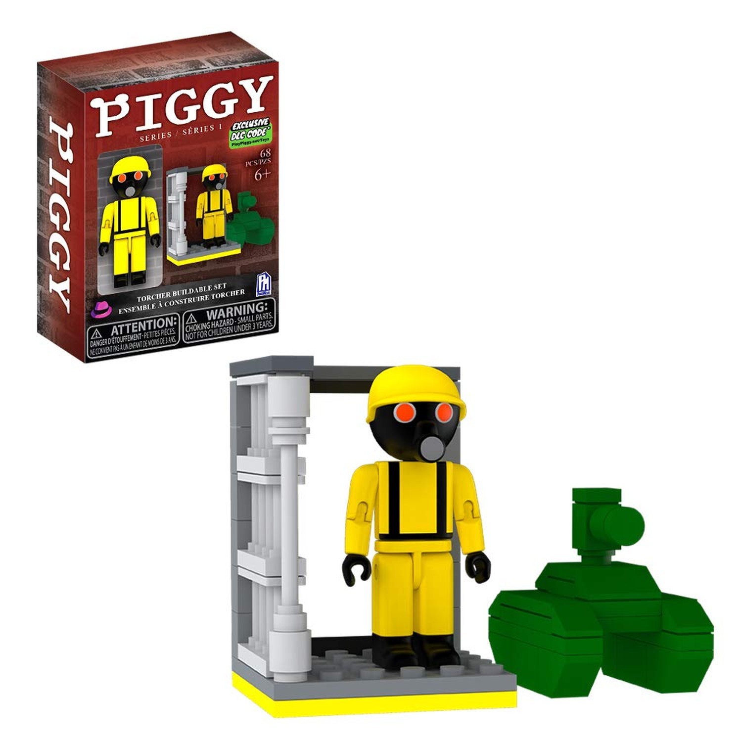 PIGGY – Torcher Figure Buildable Set – Torcher Building Brick Set Series 1 – …