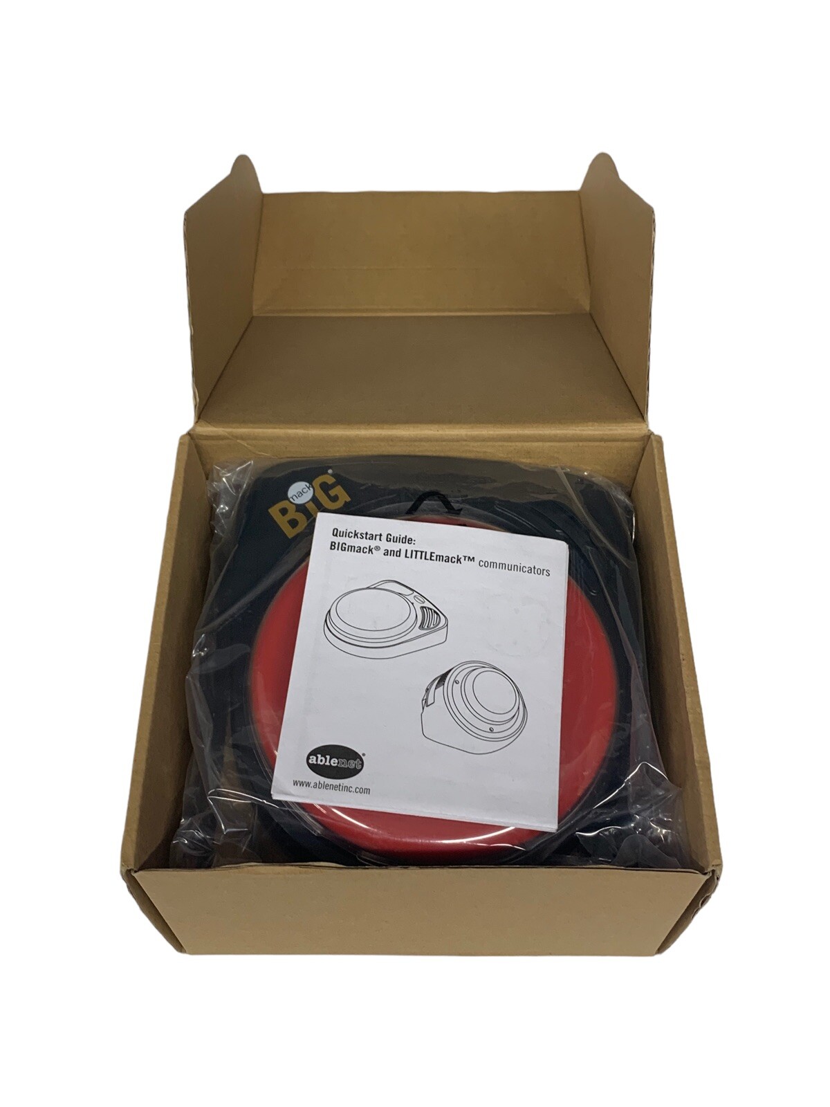 Ablenet BIGMACK Interchangeable Single Message Communicator For Special Needs