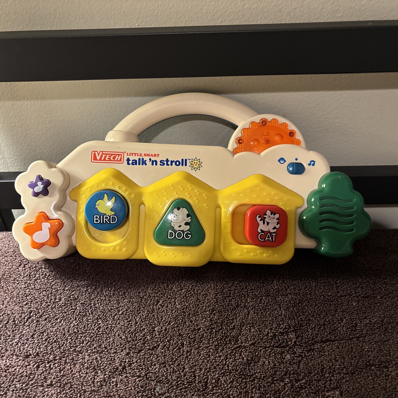 VTech Little Smart TALK N STROLL – Musical Unit Tested Works!