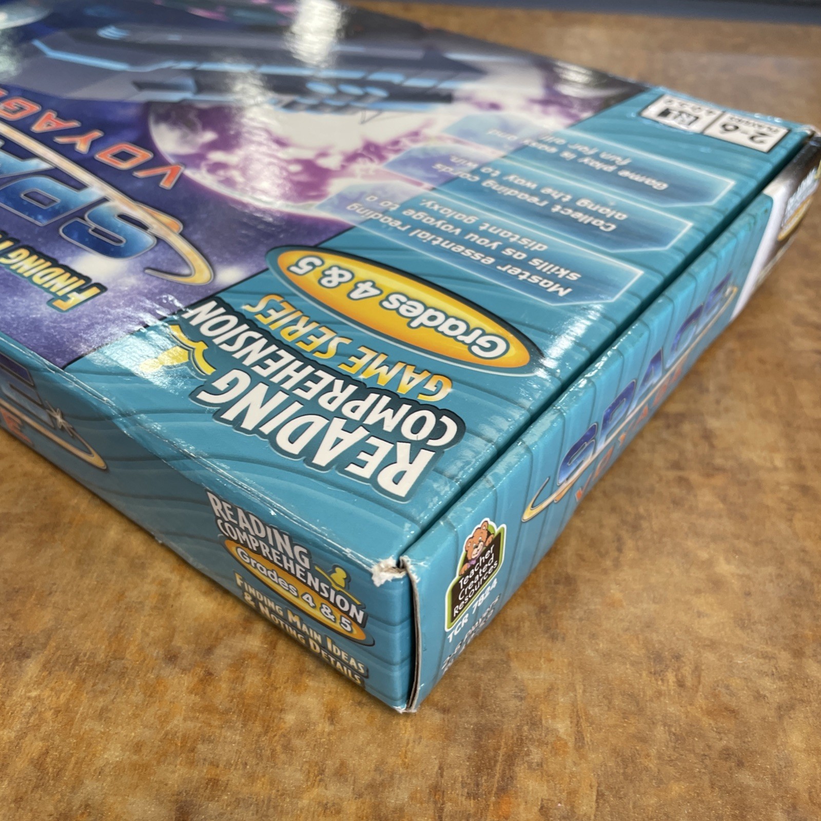 TCR~7824 Space Voyage Grades 4-5 Reading Comprehension Game Series