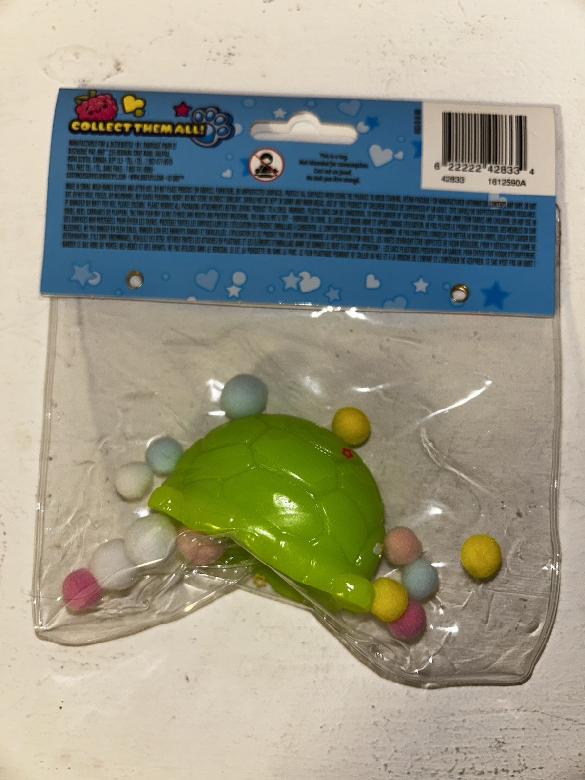 Tabapops Squishy Squeeze Toy, Green Character, Ages 4-7, 8-11 Years