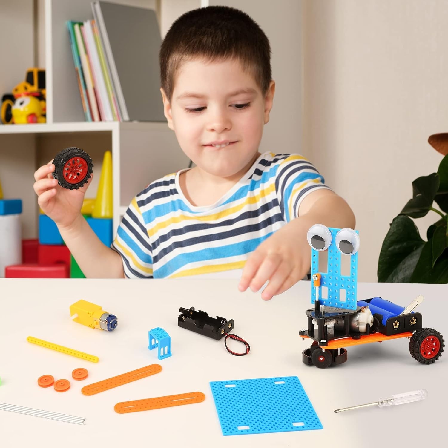 STEM Kits for Kids Craft 8-12, STEM Toy 6 7 8 9 Old Boy Birthday Gift | Scie…