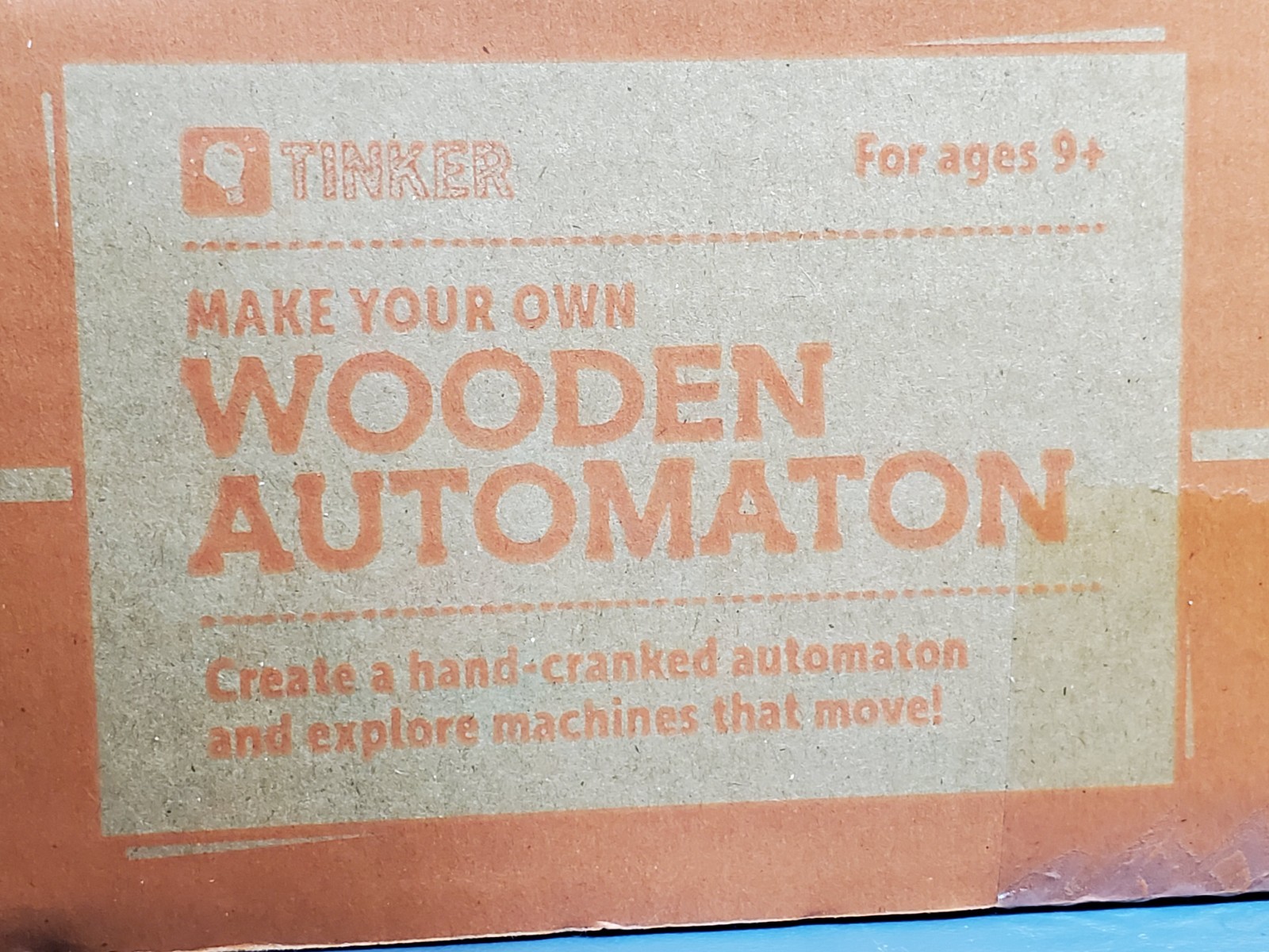 Kiwi Co Tinker Crate Make Your Own “Wooden Automation” Stem Kit Education Toy