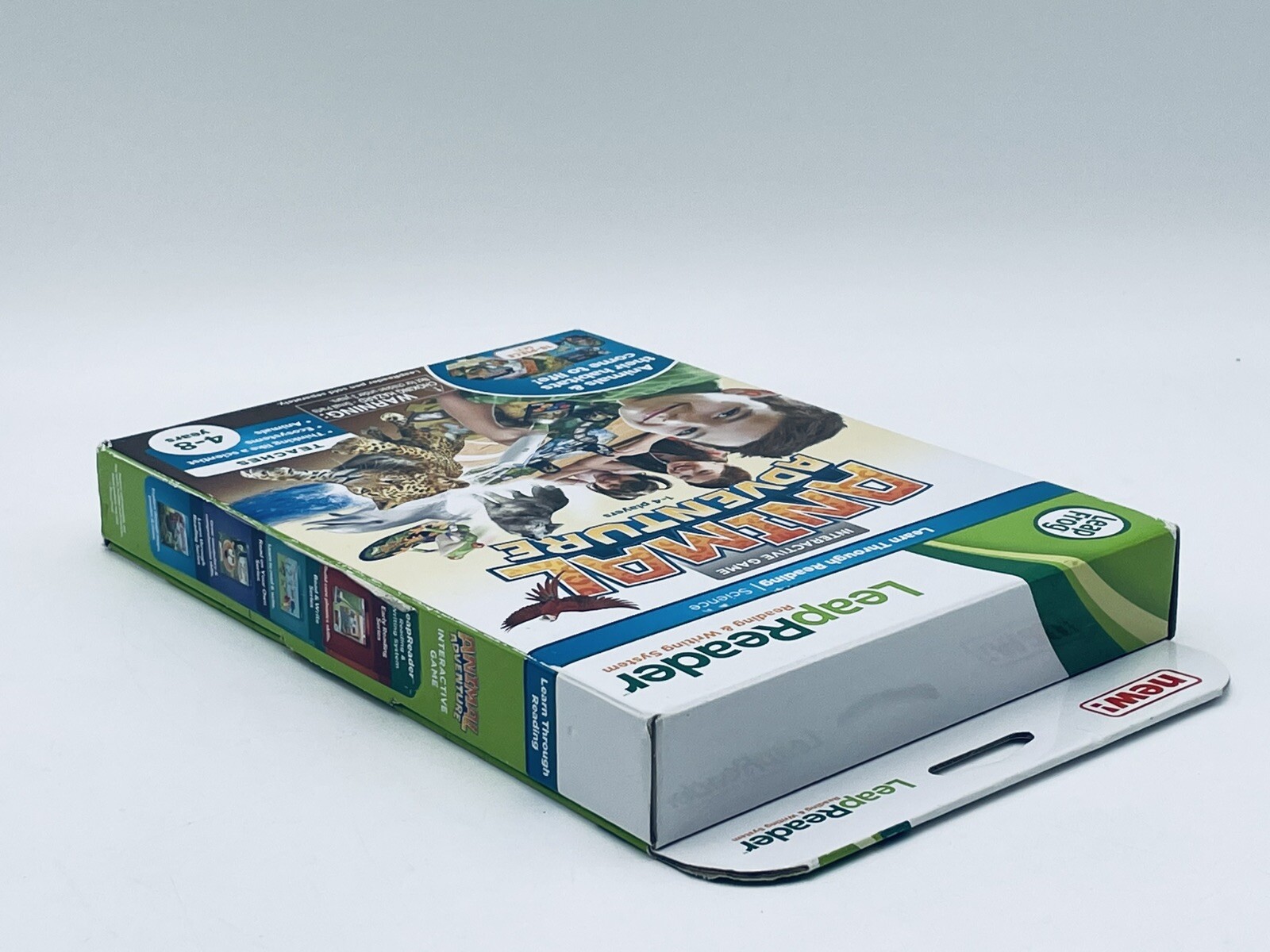 NEW LeapFrog LeapReader ANIMAL ADVENTURE Interactive Educational Board Game