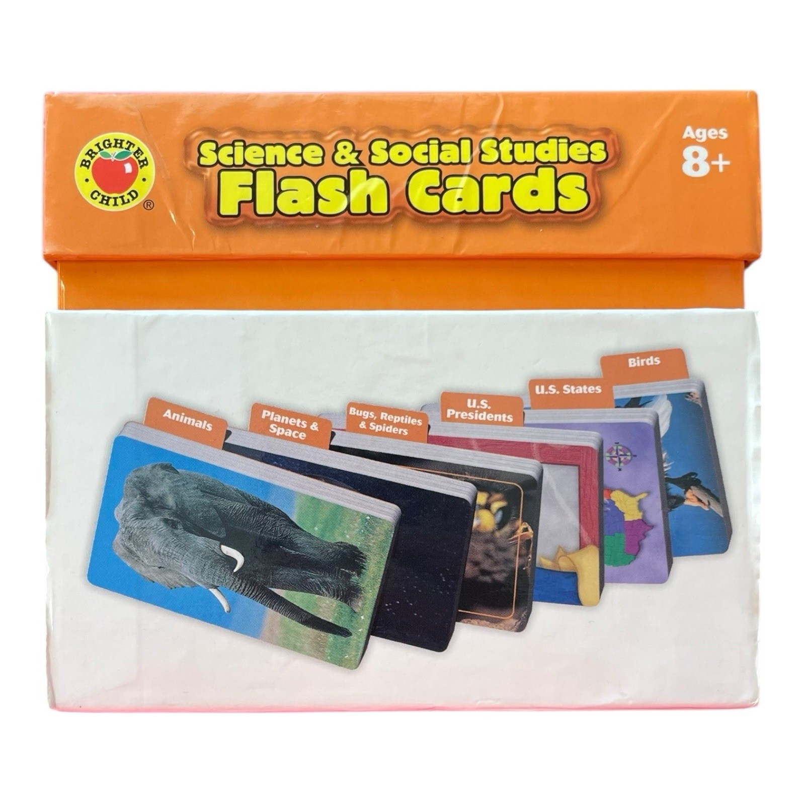 Science and Social Studies Brighter Child 6 Sets Of 54 Flash Cards