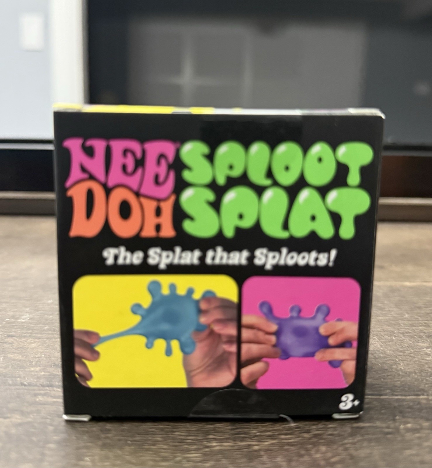 Nee Doh Sploot Splat Blue Tactile Squeeze Toy, Ages 3+ (3-4 Years)
