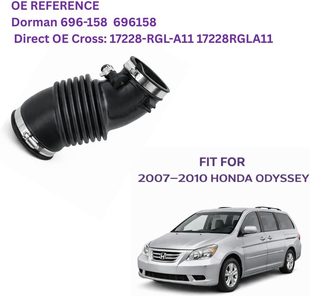 Air Intake Hose Kit for Honda Odyssey – Engine Filter & Duct Replacement