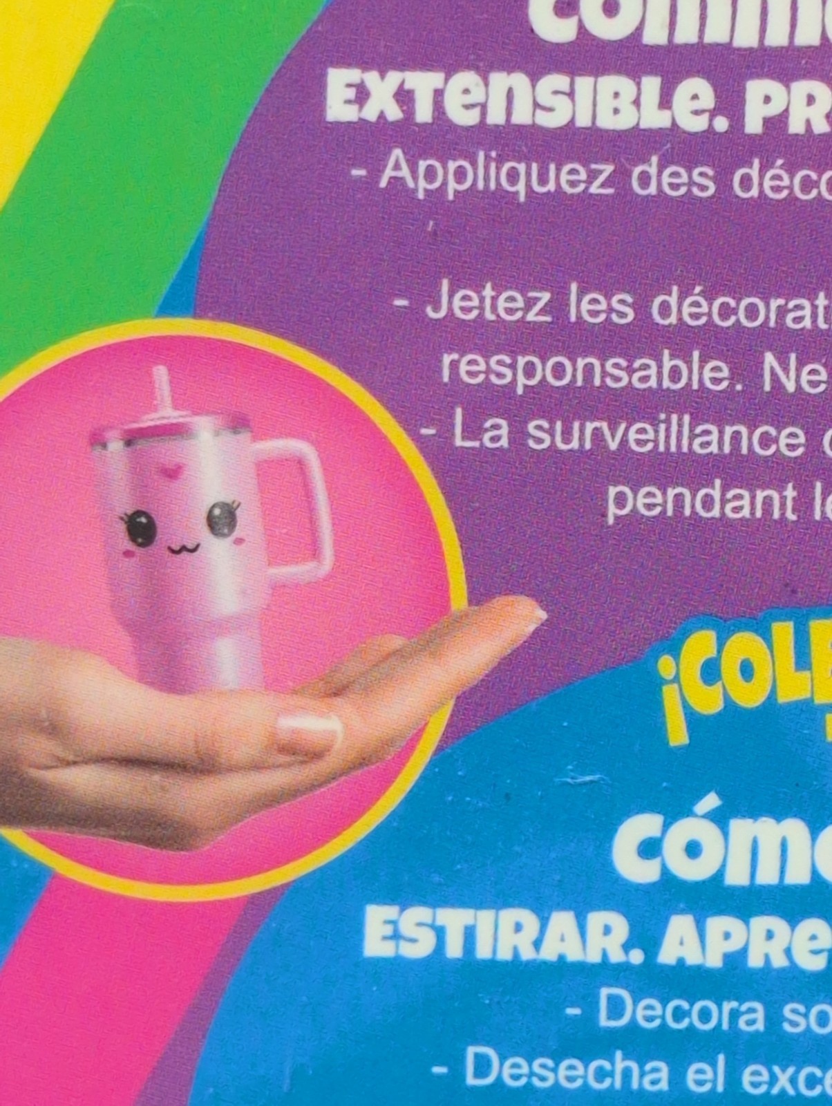 Taba Scented Jelly Squeezeables Pink Shake Squishy Squeeze Toy w Pouch DIY NEW