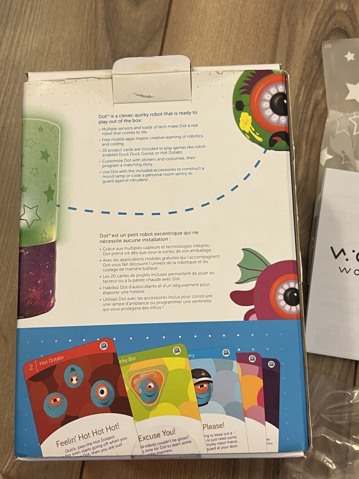 Wonder Workshop Dot Creativity Kit DO01 Robot Bluetooth Ages 6+ 2017 APP Control