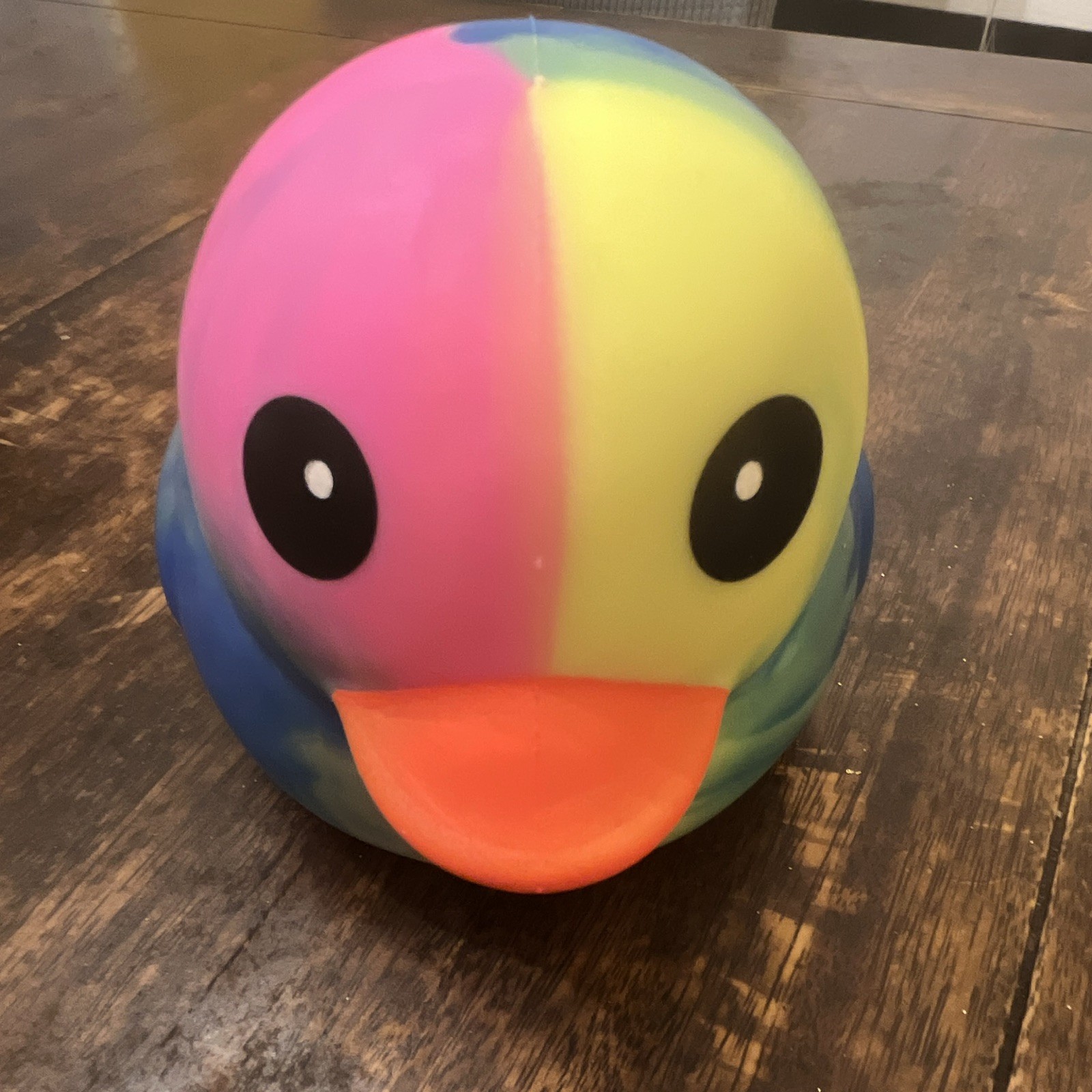Toymendous tie dyed Squishy Squeeze Duck Toy (viral)MPN 571373 Ages 3+