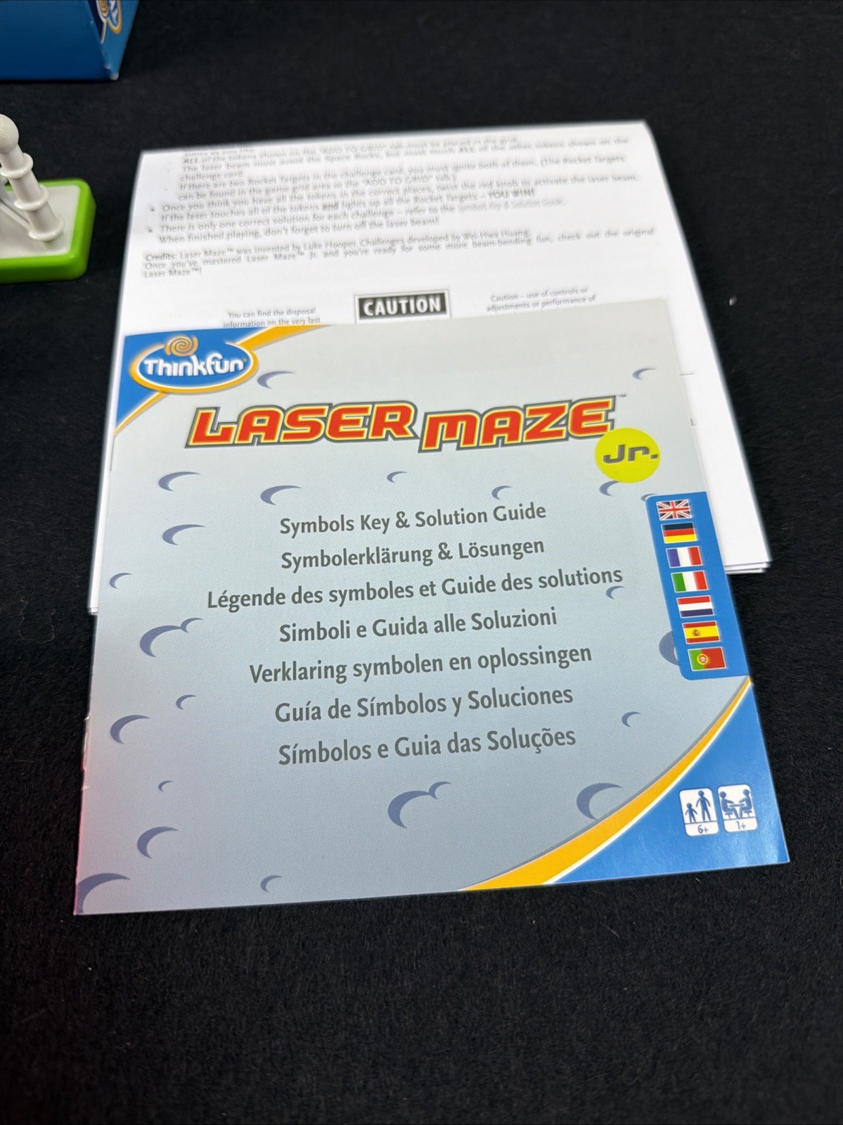 Lazer Maze Jr Science Logic Game Thinkfun Juniors STEM Toy Complete Creative Kid