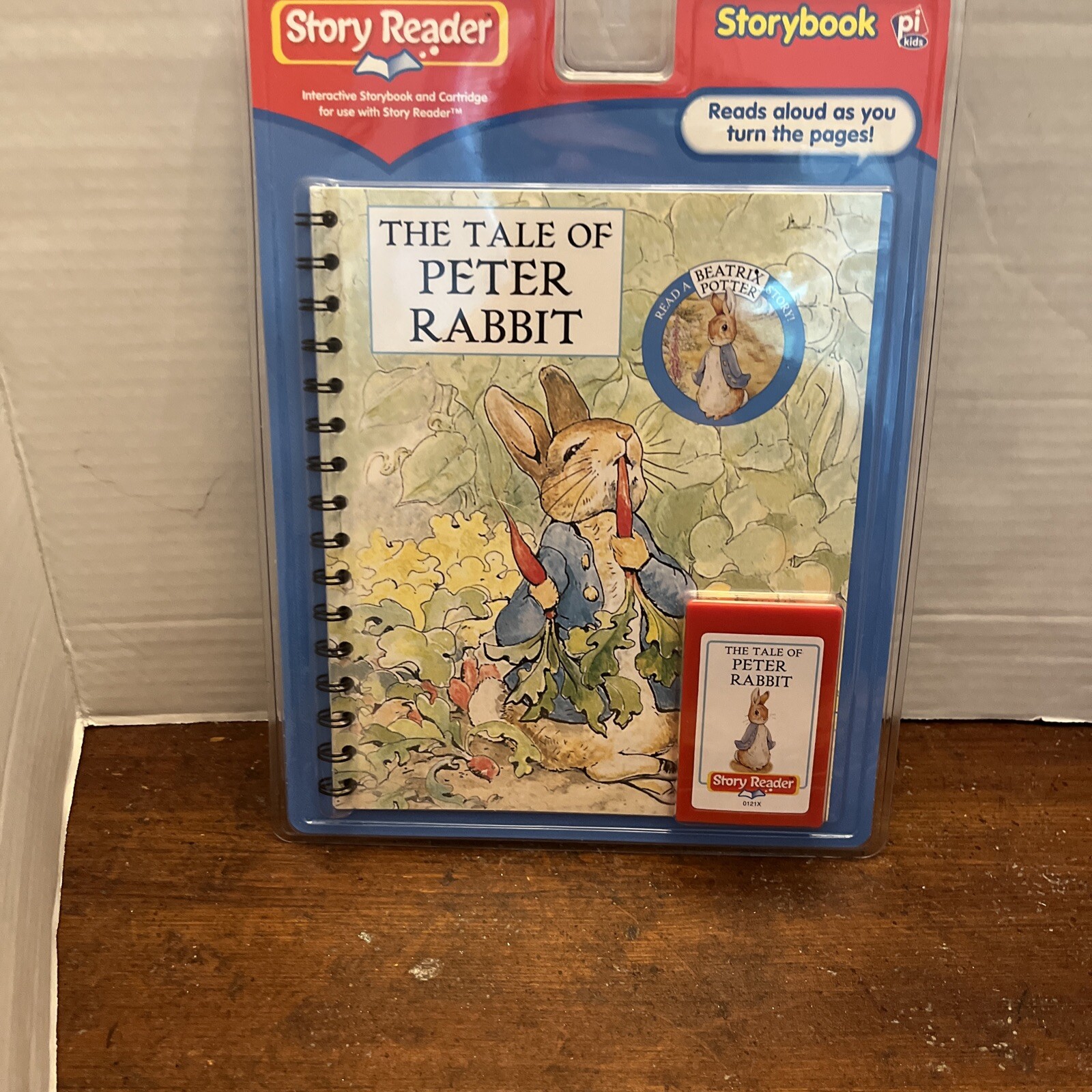 NEW PI Kids Story Reader Storybook & Cartidge Beatrix Potter Peter Rabbit